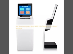 คิออสก์การชําระเงินด้วยการบริการตนเอง พร้อมจอ LED เครื่องฉลาดขนาด 17 นิ้ว