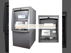 เครื่องชําระเงินแบบอัตโนมัติ ที่ทํางานเต็ม เงินสดและเช็ค ฝากผสม