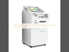 ตู้ฝากเงินสด ATM ธนาคารพาณิชย์แบบตั้งพื้น หน้าจอสัมผัสแบบ Capacitive