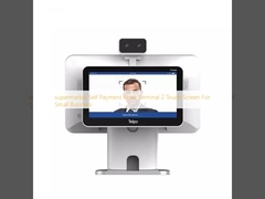 ซูเปอร์มาร์เก็ตตู้ชำระเงินด้วยตนเอง Terminal 2 Touch Screen สำหรับธุรกิจขนาดเล็ก
