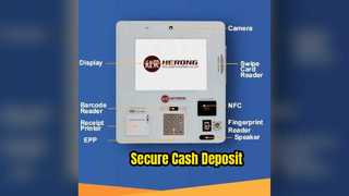 KIOSK-K06W ที่ไม่มีเงินสด ใช้งานง่าย มีความฉลาดสูง