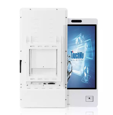 สั่งซื้อด้วยตนเอง ชำระเงิน หน้าจอสัมผัสเครื่องสแกนบาร์โค้ด kiosk