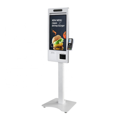 24 "หน้าจอสัมผัสตู้สั่งซื้อด้วยตนเองระบบชำระเงิน POS