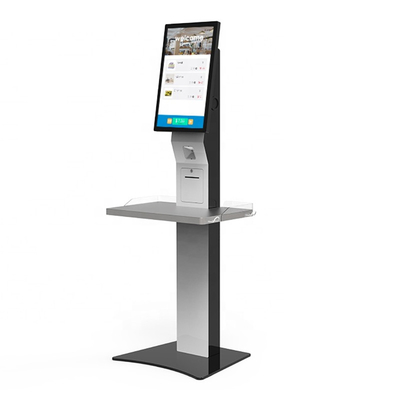 การสั่งซื้อด้วยตนเอง 24 นิ้วชำระเงินตู้ชำระเงินเครื่อง Pos Terminal สำหรับในร่ม