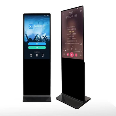 จอแสดงผล LCD ป้ายดิจิตอลในร่มแบบกรอบแคบพิเศษหรือจอภาพระบบสัมผัส