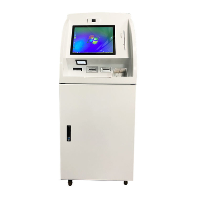 ตู้บริการตนเอง LCD การฝากเงินสดรับเครื่อง ATM เครื่องชำระเงิน