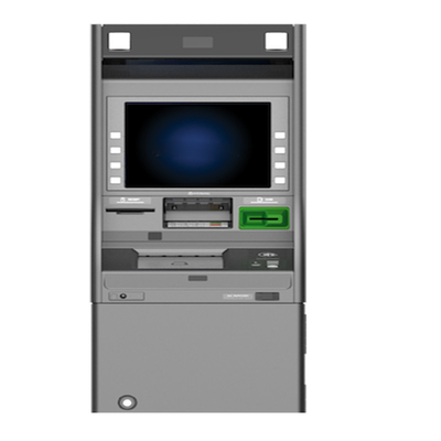 15 '' LCD ATM Cash Machine ตัวบ่งชี้การเข้าและออกจากสื่อแบบบูรณาการ