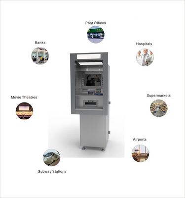 เครื่องกดเงินสด ATM หน้าจอ 22 นิ้ว เครื่อง ATM Automatic Teller เครื่องฝากเงินสด