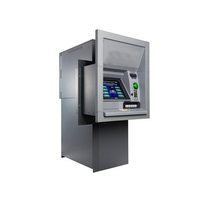 เครื่องฝากเงินสดแบบยืนฟรีบริการตนเอง CDM 17 14 หน้าจอสัมผัสขนาด 15 นิ้ว