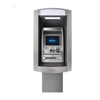 ลายนิ้วมือ Self Service Atm เครื่องฝากเงินสด เครื่องนับเงิน Kiosk Automatic Teller