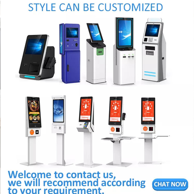 การพิมพ์ด้วยความร้อน Ip65 250cd/M2 เครื่องเงินสด ATM สัญญาณแม่เหล็ก