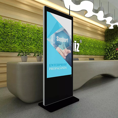 เช็คอินด้วยตนเองแบบตั้งพื้นใน Kiosk Hotel Touch Screen Self Service Ordering Machine