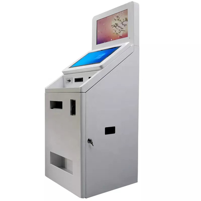เครื่องรีไซเคิลเงินสดแบบมัลติฟังก์ชั่นรูปลักษณ์ที่ทันสมัยเครื่องฝากเงินสดความสามารถในการประมวลผลเงินสด