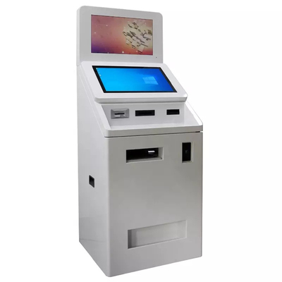 เครื่องรีไซเคิลเงินสดแบบมัลติฟังก์ชั่นรูปลักษณ์ที่ทันสมัยเครื่องฝากเงินสดความสามารถในการประมวลผลเงินสด