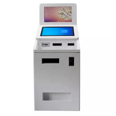 เครื่องรีไซเคิลเงินสดแบบมัลติฟังก์ชั่นรูปลักษณ์ที่ทันสมัยเครื่องฝากเงินสดความสามารถในการประมวลผลเงินสด