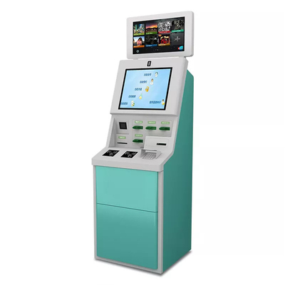 Red White 8ms 64GB ROM Atm Automatic Teller Machine สำหรับโรงแรม