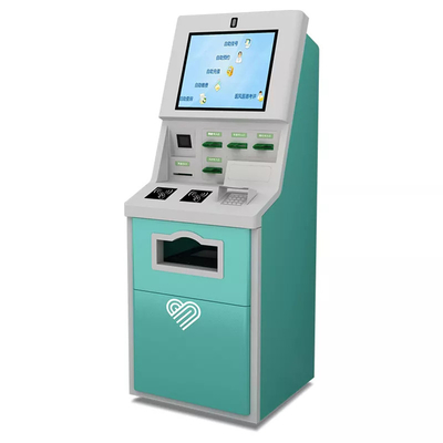 Red White 8ms 64GB ROM Atm Automatic Teller Machine สำหรับโรงแรม