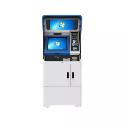 เครื่องกดเงินสด ATM หน้าจอเดียว 128GB ในระบบการจราจรของธนาคาร