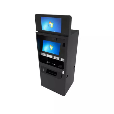 เครื่องกดเงินสด ATM หน้าจอเดียว 128GB ในระบบการจราจรของธนาคาร
