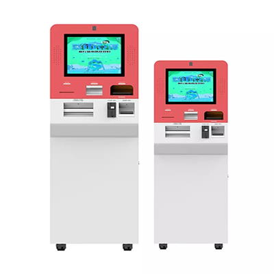 สนามบิน 19 นิ้ว CPU i5 256G Atm เครื่องฝากเงินสดเครื่องถอนเงินอัตโนมัติ