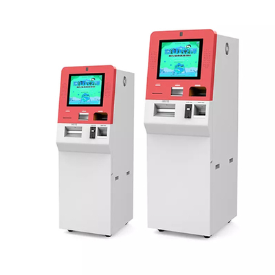 สนามบิน 19 นิ้ว CPU i5 256G Atm เครื่องฝากเงินสดเครื่องถอนเงินอัตโนมัติ
