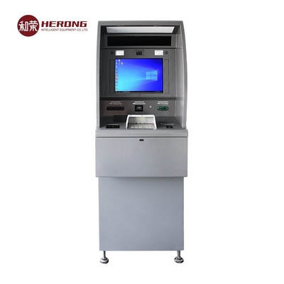 CRM เครื่องแจกเงินสด ATM ขนาดสูง 1755 มม ระบบรีไซเคิลเงินสด