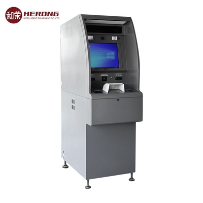 CRM เครื่องแจกเงินสด ATM ขนาดสูง 1755 มม ระบบรีไซเคิลเงินสด