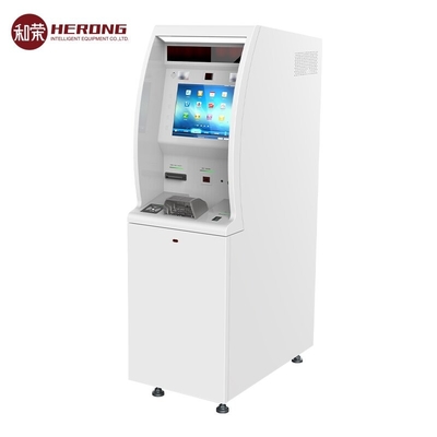 ห้องล็อบบี้ความปลอดภัยสูง CRM เครื่อง ATM เครื่องคอนเตอร์เงิน ระบบรีไซเคิลเงินสด