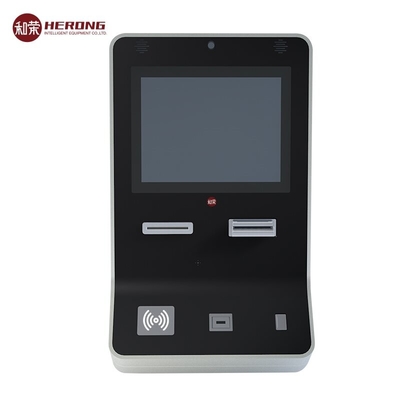 การติดตั้งง่าย ไม่ใช้เงินสด คิออสค์ติดผนัง พร้อมจอสัมผัส LCD ขนาด 15'