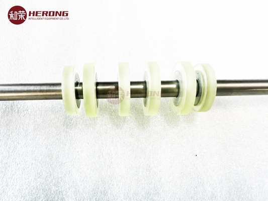 110000137b อะไหล่เครื่อง ATM Hyosung 5600 Hcdu Stacker Roller Shaft 731000070955