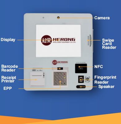 KIOSK-K06W ที่ไม่มีเงินสด ใช้งานง่าย มีความฉลาดสูง
