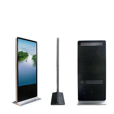 หน้าจอสัมผัสขนาดใหญ่ Qsr Kiosk ตู้ชำระเงินด้วยตนเองพร้อมเครื่องอ่านบัตรและเครื่องพิมพ์ความร้อนใบเสร็จ
