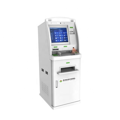 ROHS หน้าจอสัมผัสเงิน ATM เครื่องกดเงินสดพร้อมเครื่องจ่ายเงินสด 100V~240V