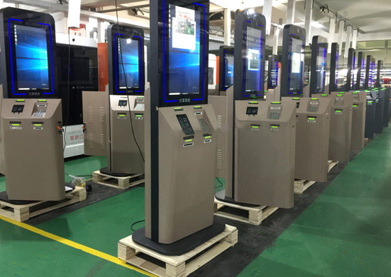 Smart Hotel 8ms Card Dispenser Kiosk เครื่องชำระเงินแบบบริการตนเอง