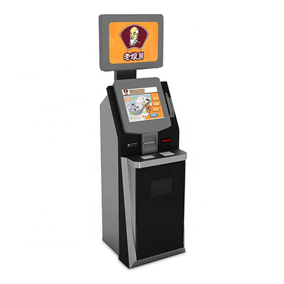 ODM IR หน้าจอคู่ตู้ชำระเงินด้วยตนเองสำหรับค่าน้ำและค่าไฟฟ้า