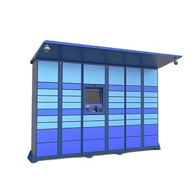 Outdoor Self Service Cargo Pickup จัดส่งพัสดุ Post Locker Terminal Kiosk