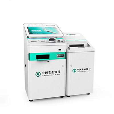 ใบรับรอง PCI หน้าจอสัมผัส Video Teller Machine Atm เครื่องธุรกรรมอัตโนมัติ