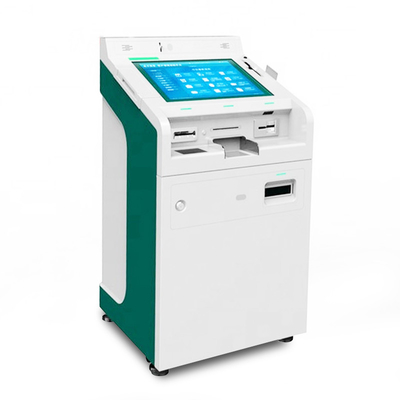 Capacitive Lcd Self Service แบบบูรณาการ Video Teller Machine Kiosk