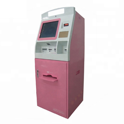 เครื่องเทอร์มินัลตู้ชำระเงินด้วยตนเองในร่ม 220V พร้อมจอ LCD