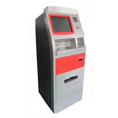 เครื่องเทอร์มินัลตู้ชำระเงินด้วยตนเองในร่ม 220V พร้อมจอ LCD