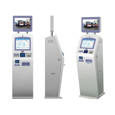 E Goverment Public Information Kiosk ตู้ดิจิตอลแบบโต้ตอบพร้อมการพิมพ์ QR Code Scanner