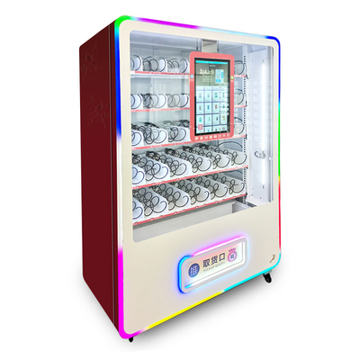 เครื่องคั้นน้ำผลไม้น้ำแข็ง Popcorn Conveyor Vending Machine Kiosk