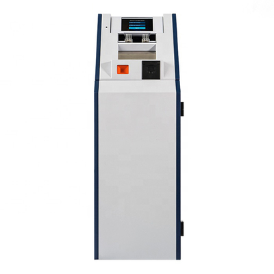 เครื่องฝากธนบัตรอัตโนมัติความเร็วสูงจอ LCD-Touch เครื่องฝากเงินสดขนาดเล็ก atm