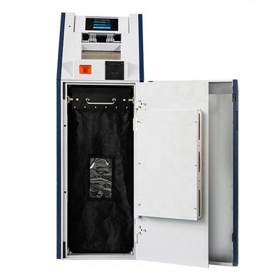 เครื่องฝากธนบัตรอัตโนมัติความเร็วสูงจอ LCD-Touch เครื่องฝากเงินสดขนาดเล็ก atm