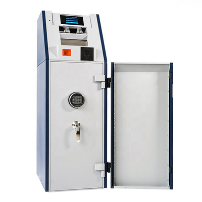 เครื่องฝากธนบัตรอัตโนมัติความเร็วสูงจอ LCD-Touch เครื่องฝากเงินสดขนาดเล็ก atm