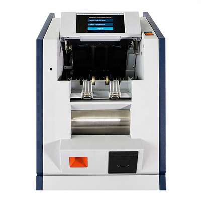 เครื่องฝากธนบัตรอัตโนมัติความเร็วสูงจอ LCD-Touch เครื่องฝากเงินสดขนาดเล็ก atm