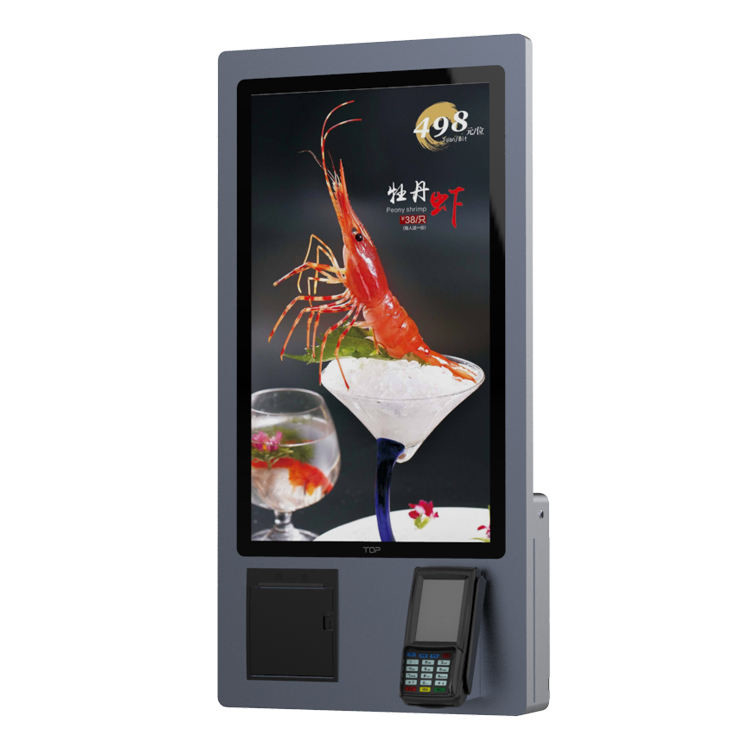 บริการสั่งซื้อ เครื่องชำระเงิน ตู้บริการตนเอง บริการสุขภาพในร้านอาหาร บริการตู้ด้วยตนเอง
