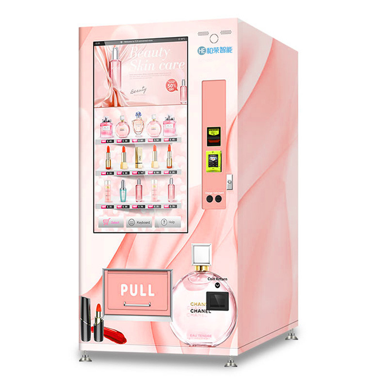 เครื่องขายเอง Kiosk สําหรับลิปสติกวาดของขวัญ ของเล่นเกมส์เล่น น้ําหอม เครื่องสําอาง