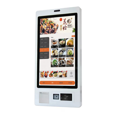 ตู้ชำระเงิน Self Service POS Kiosk หน้าจอสัมผัส Android แบบโต้ตอบ