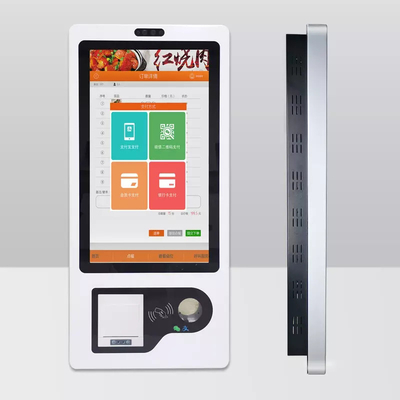 ตู้ชำระเงิน Self Service POS Kiosk หน้าจอสัมผัส Android แบบโต้ตอบ